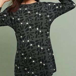 Anthropologie Field Flower Sarina Tunic Sweater